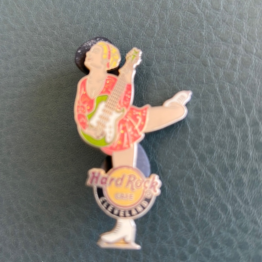 Vintage Hard Rock Cafe Skater Pin